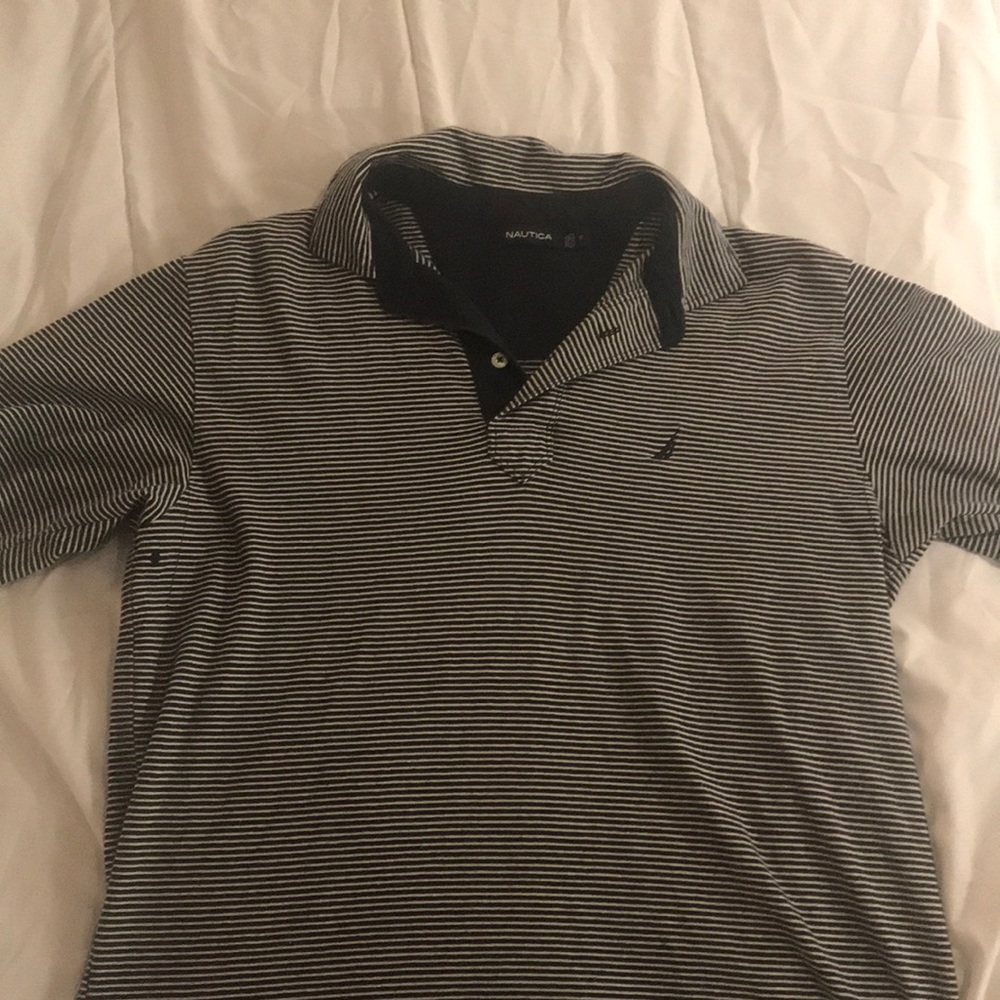 Men’s Nautica Striped Polo